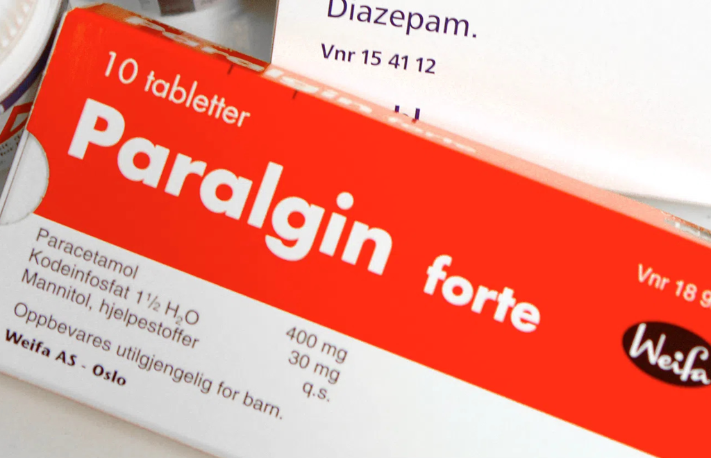 Bivirkninger av Paralgin Forte