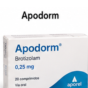 Hvor kan man kjøpe Apodorm 0,25 mg?