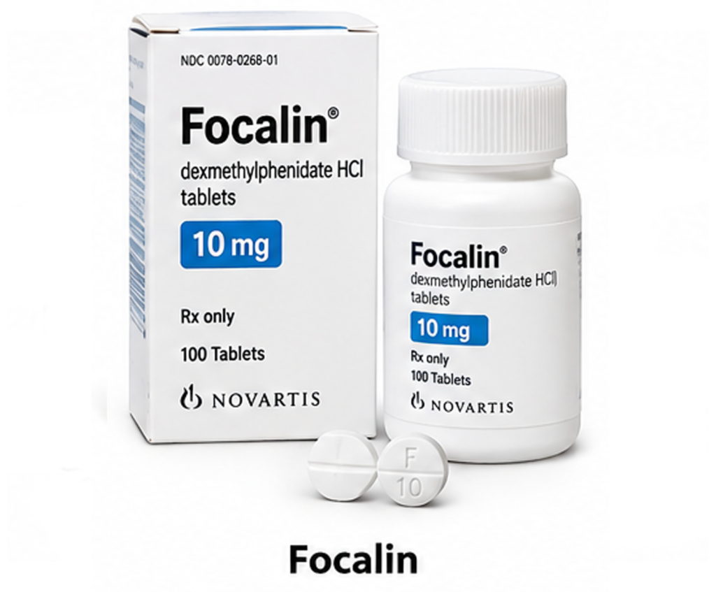 Focalin-pris per pille